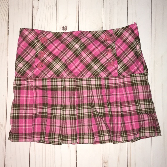 Cherokee Other - Cherokee Pink Plaid Skirt